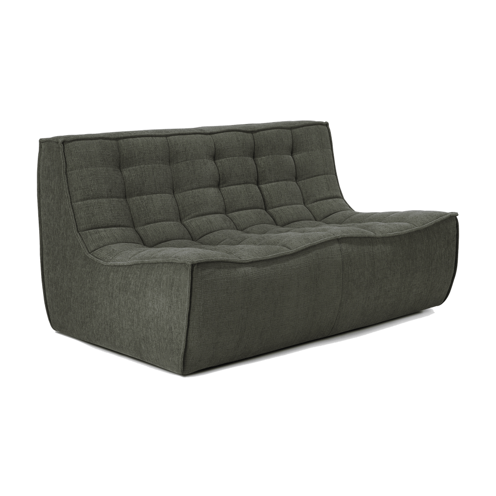 Ethnicraft Furniture N701 Modular Sofa, 2 Seater