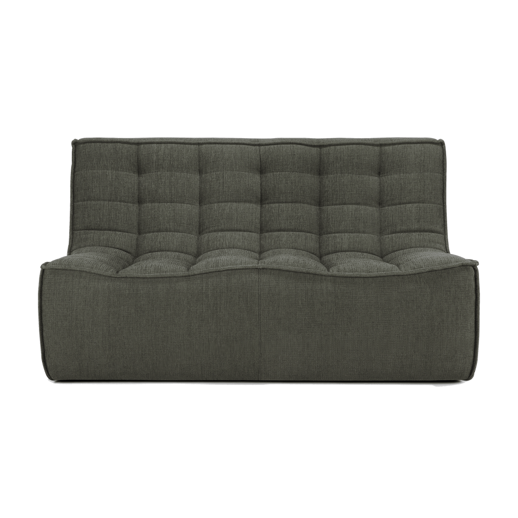 Ethnicraft Furniture Moss N701 Modular Sofa, 2 Seater