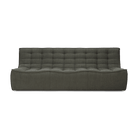 Ethnicraft Furniture Moss N701 Modular Sofa, 3 Seater