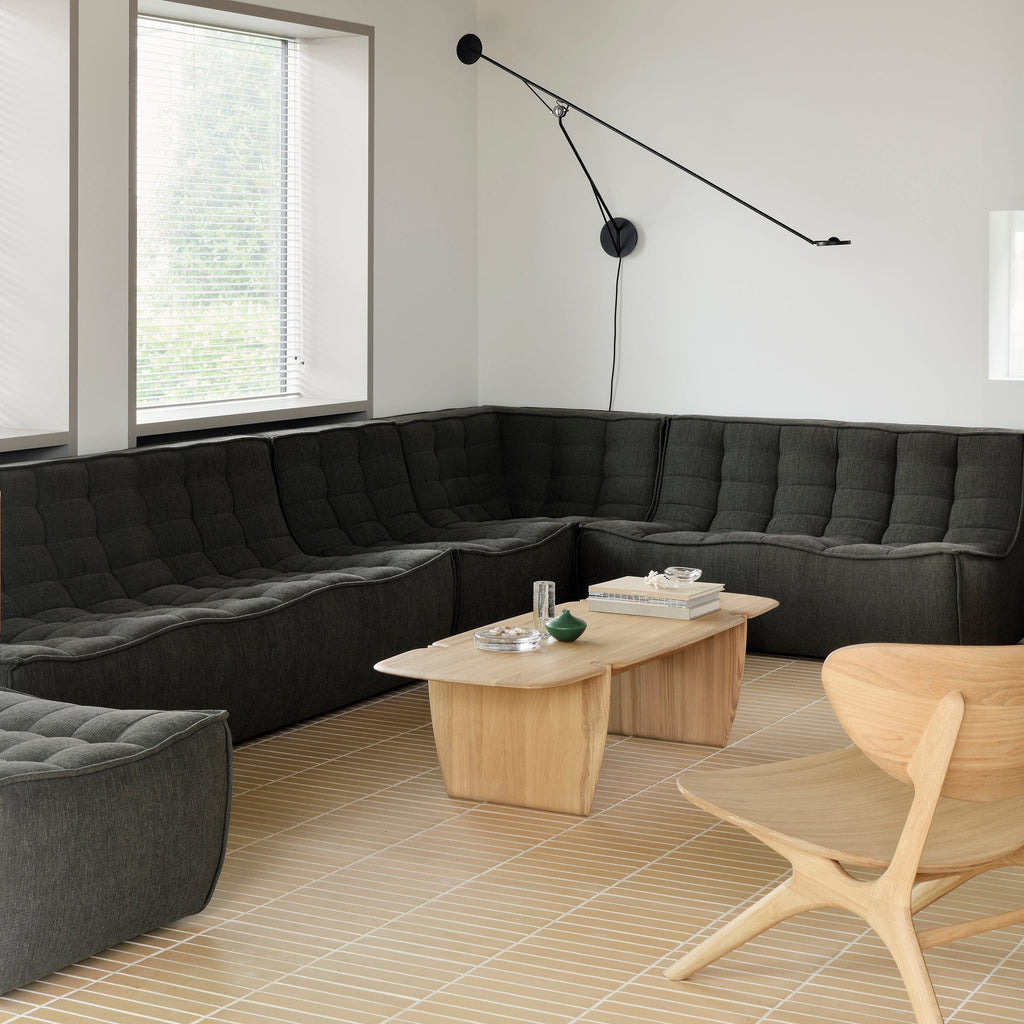 Ethnicraft Furniture N701 Modular Sofa, Corner