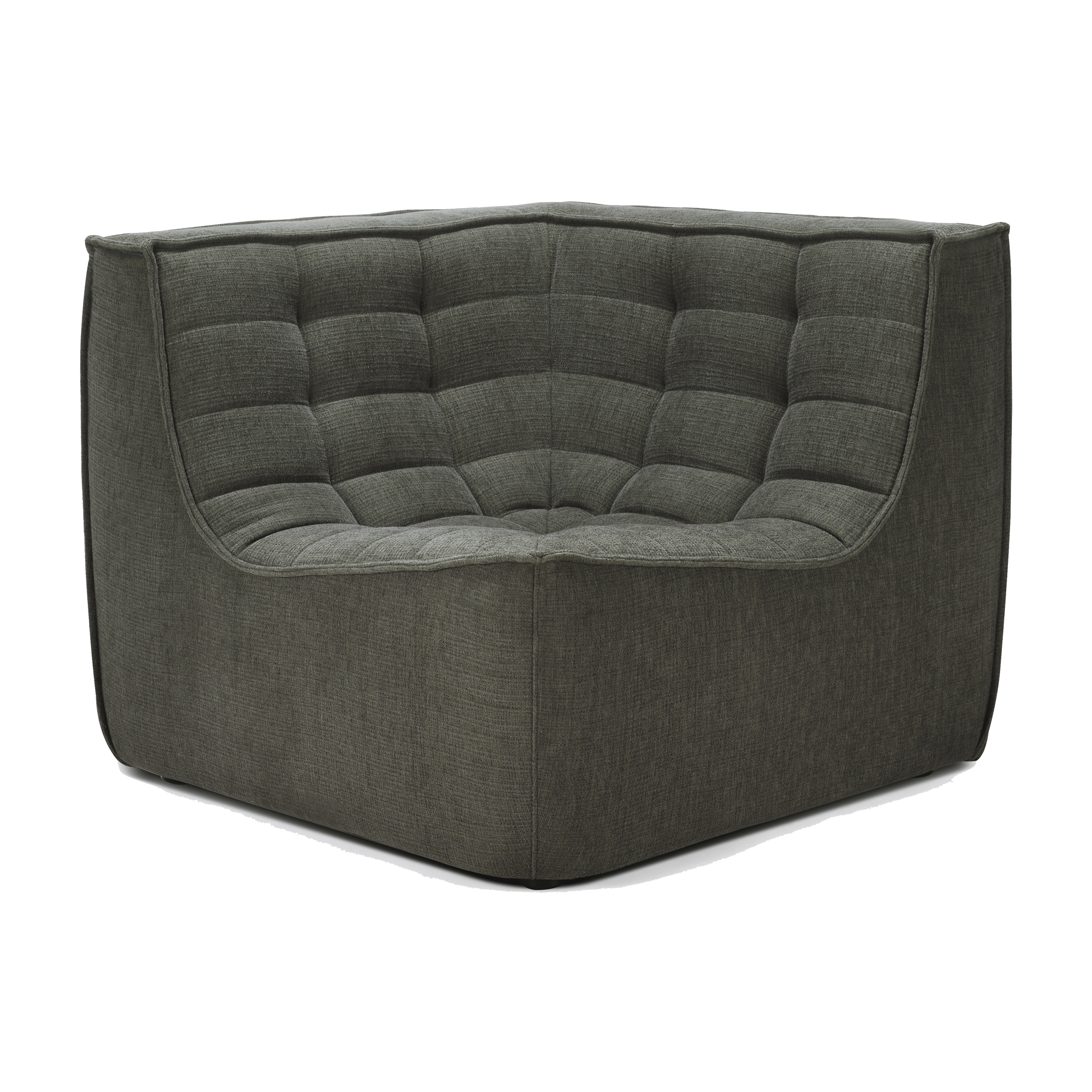 Ethnicraft Furniture Moss N701 Modular Sofa, Corner