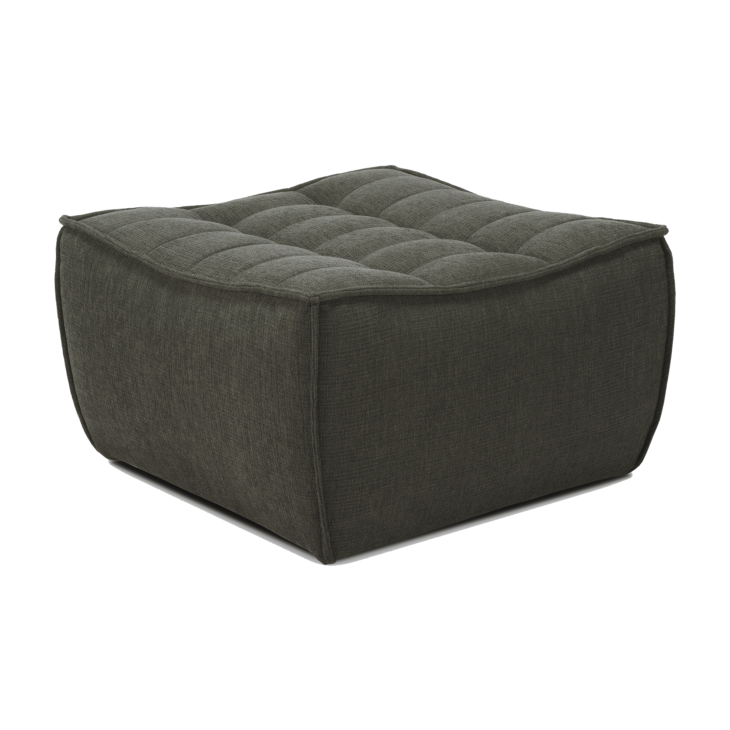 Ethnicraft Furniture N701 Modular Sofa, Footstool