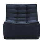 Ethnicraft Furniture Graphite N701 Sofa, 1 Seater