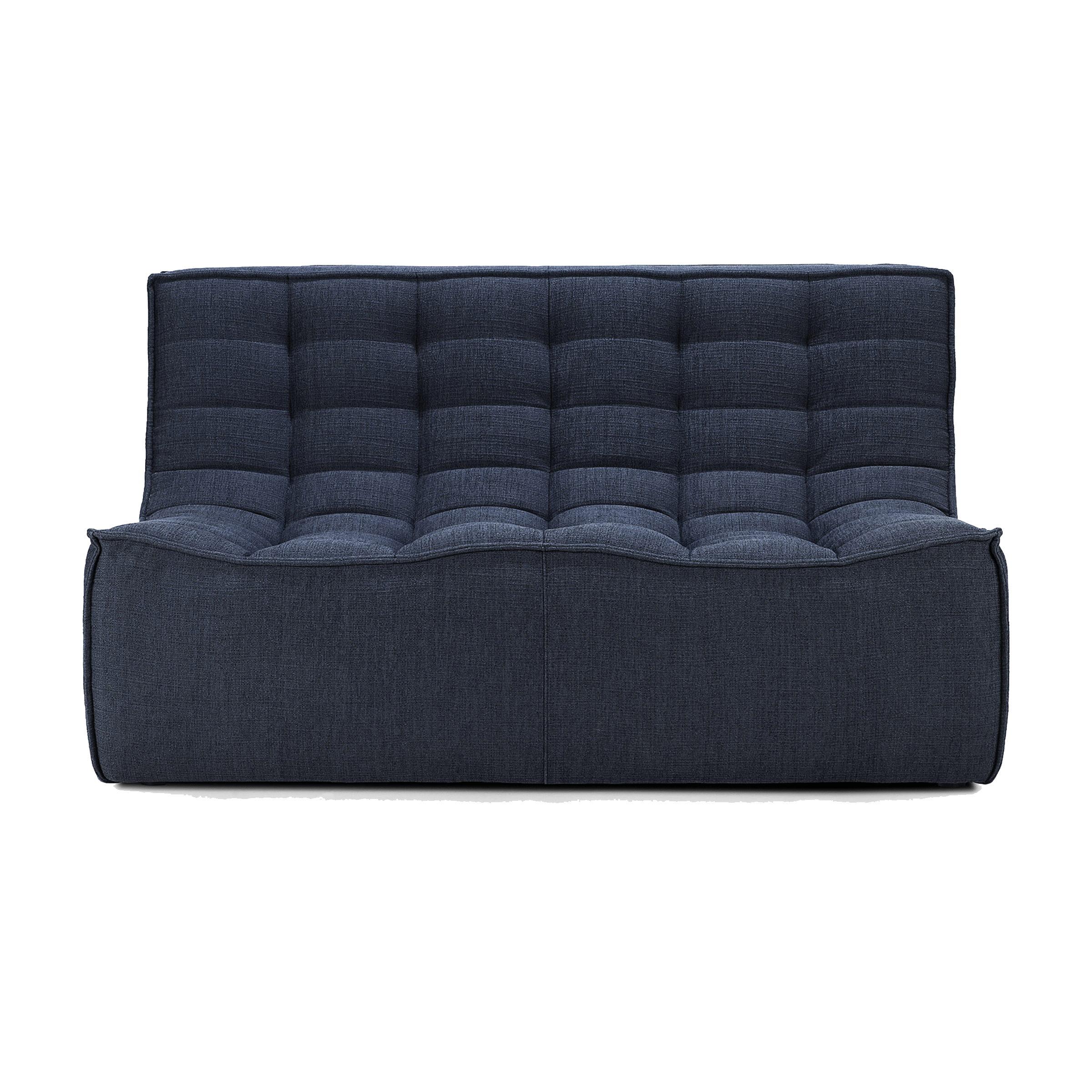 Ethnicraft Furniture Graphite N701 Sofa, 2 Seater
