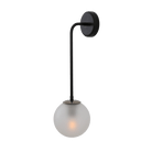 Mullan Lighting Lighting Newport Glass Globe Wall Light