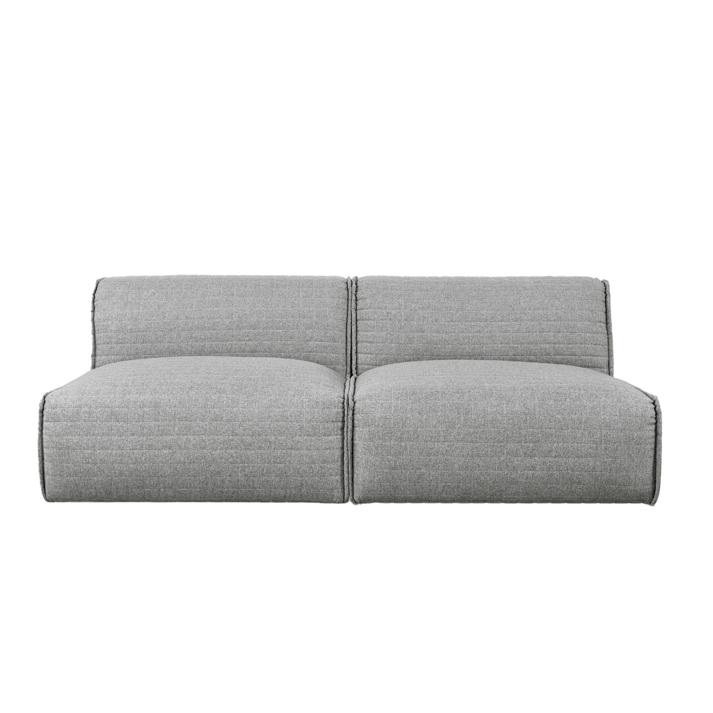 Gus Modern Furniture Parliament Stone Nexus Modular 2PC Sofa