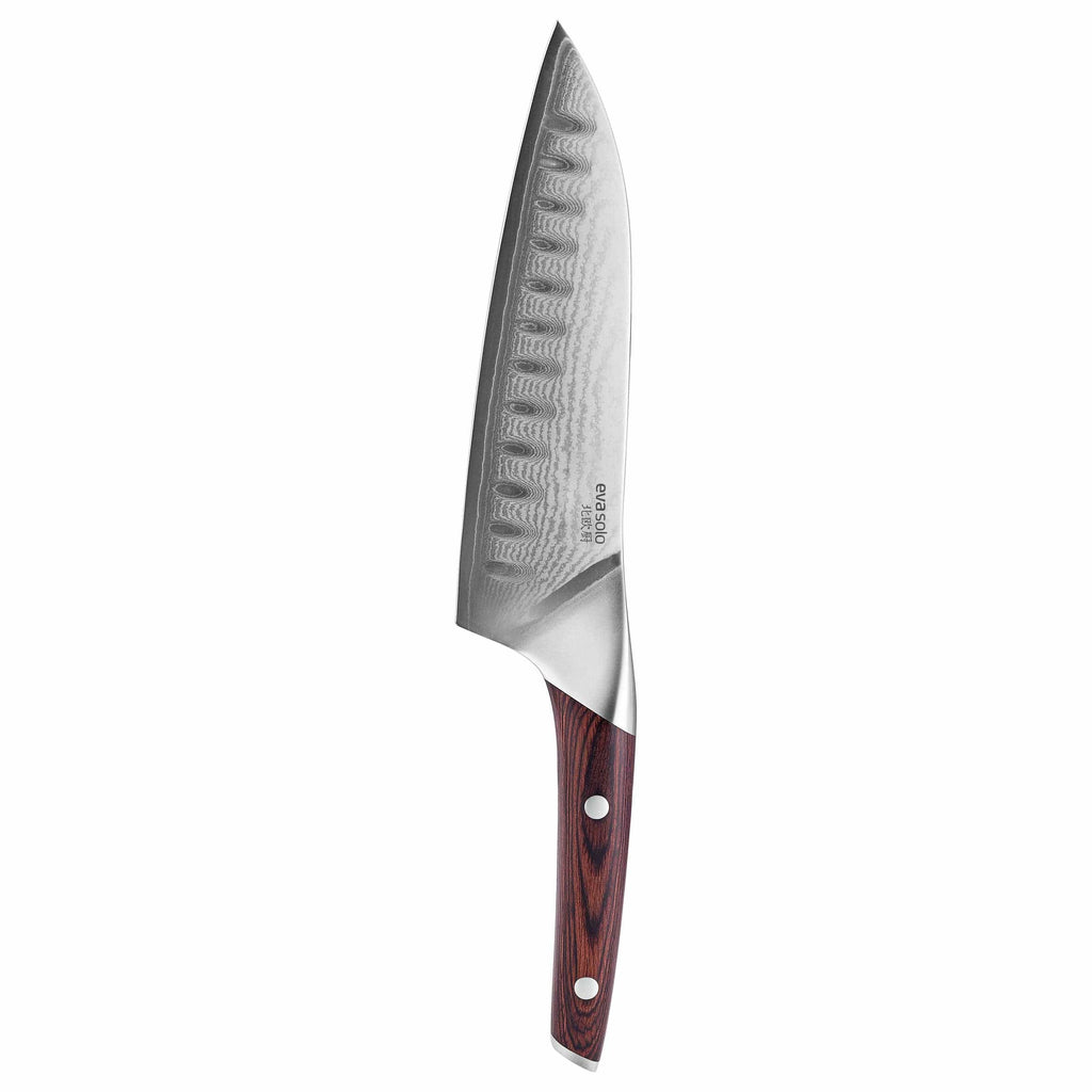 Eva Solo Nordic Kitchen Damascus Knives: Utility - 9cm Blade
