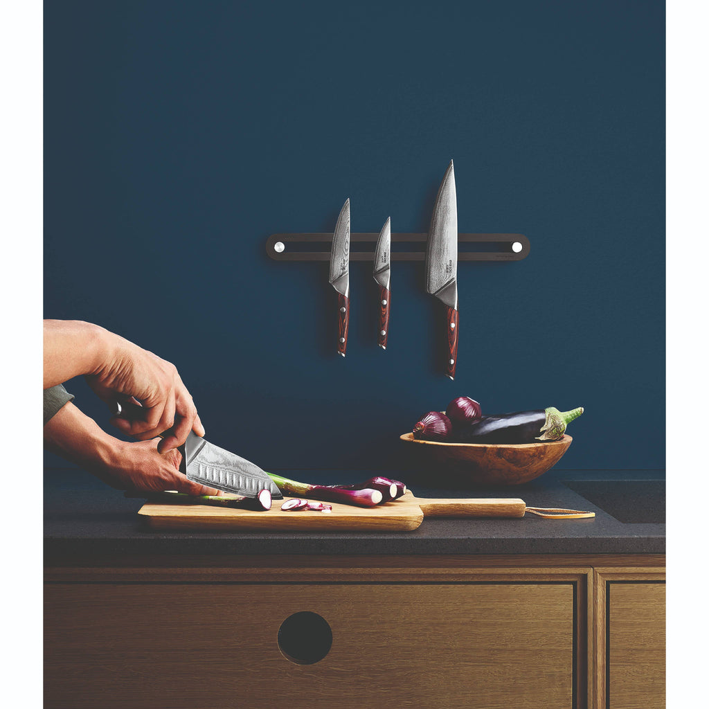 Eva Solo Nordic Kitchen Damascus Knives: Utility - 9cm Blade