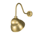Mullan Lighting Lighting Satin Bras Novo Vintage Swan Neck Sign Light
