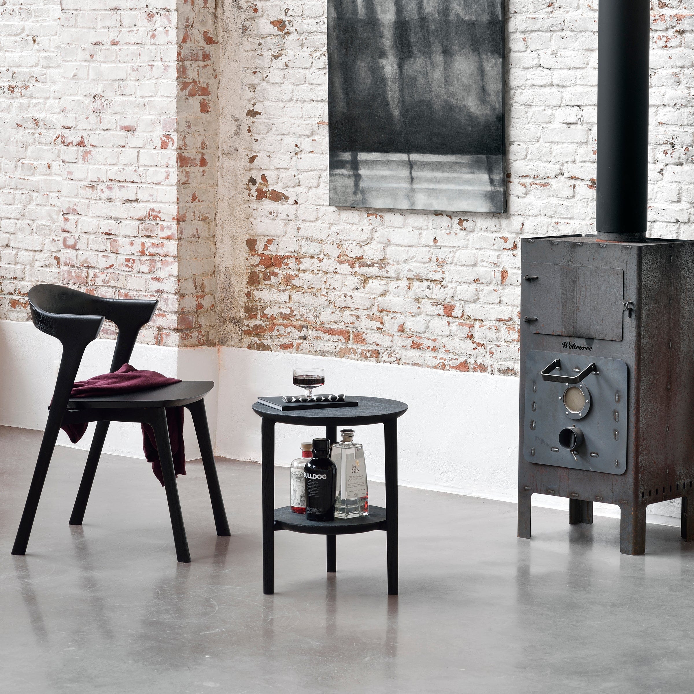 Ethnicraft Furniture Oak Bok Side Table