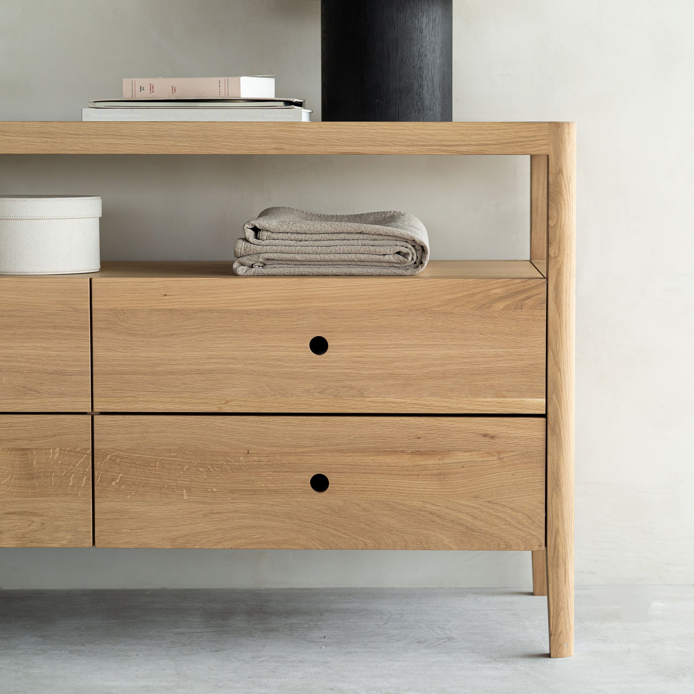 Ethnicraft Furniture Oak Spindle Dresser