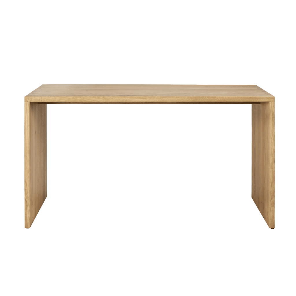Ethnicraft Furniture 55.5" x 28.5" Oak U Desk