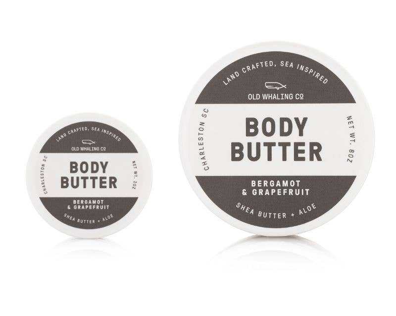 Old Whaling Company Old Whaling Company - Bergamot & Grapefruit Body Butter (8oz)