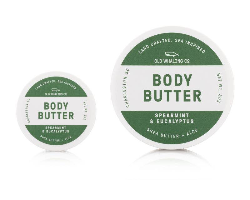 Old Whaling Company Old Whaling Company - Spearmint & Eucalyptus Body Butter (8oz)