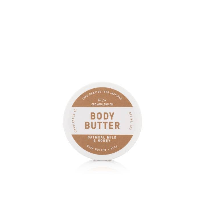 Old Whaling Company Old Whaling Company - Travel Size Oatmeal Milk & Honey Body Butter (2oz)