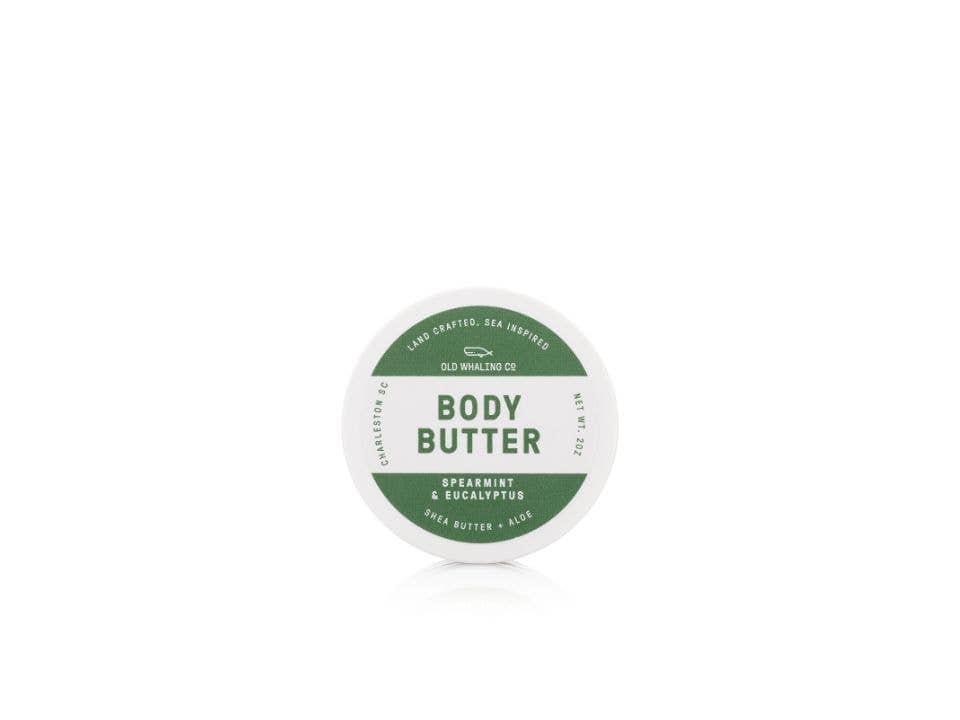 Old Whaling Company Old Whaling Company - Travel Size Spearmint & Eucalyptus Body Butter (2oz)