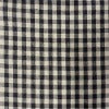 La Petite Alice Clothing Extra Small / Checked Black and Natural Olivia Linen Skirt (Copy)