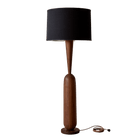 Lostine Lighting Walnut / Black Onslow Floor Lamp