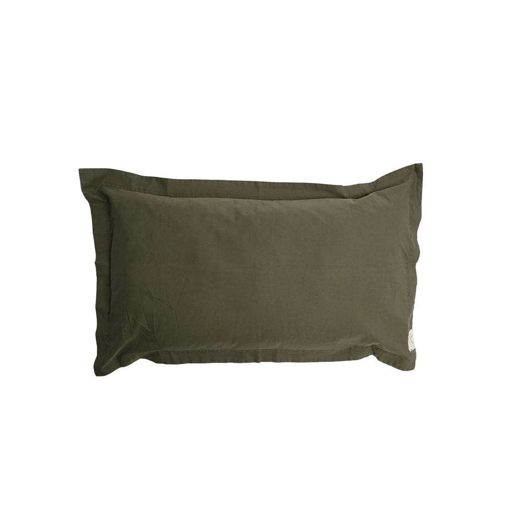 Pony Rider Bedding Organic Canvas Pillow
