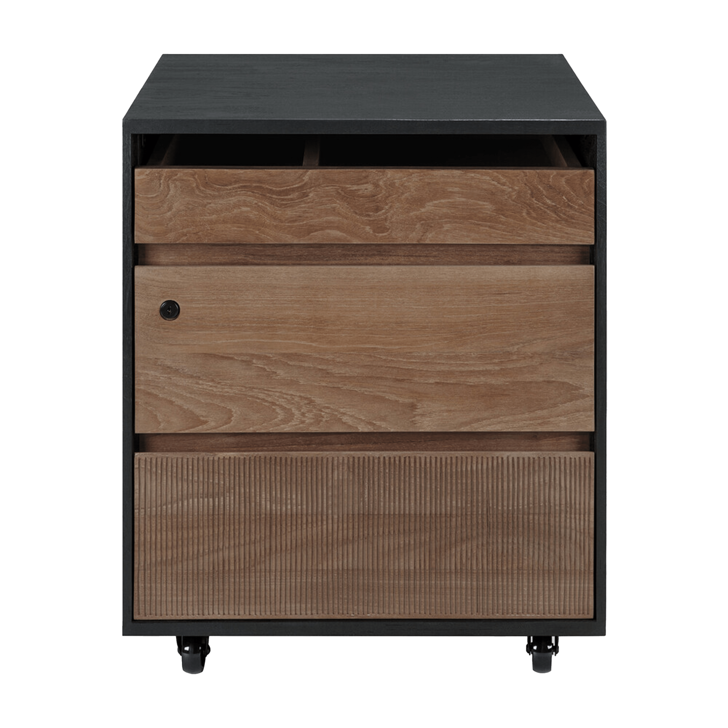 Ethnicraft Furniture 3 Drawer Oscar Drawer Unit