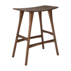 Ethnicraft Furniture Teak / No Upholstery Osso Counter Stool