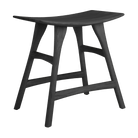Ethnicraft Furniture Black Oak / No Upholstery Osso Dining Stool