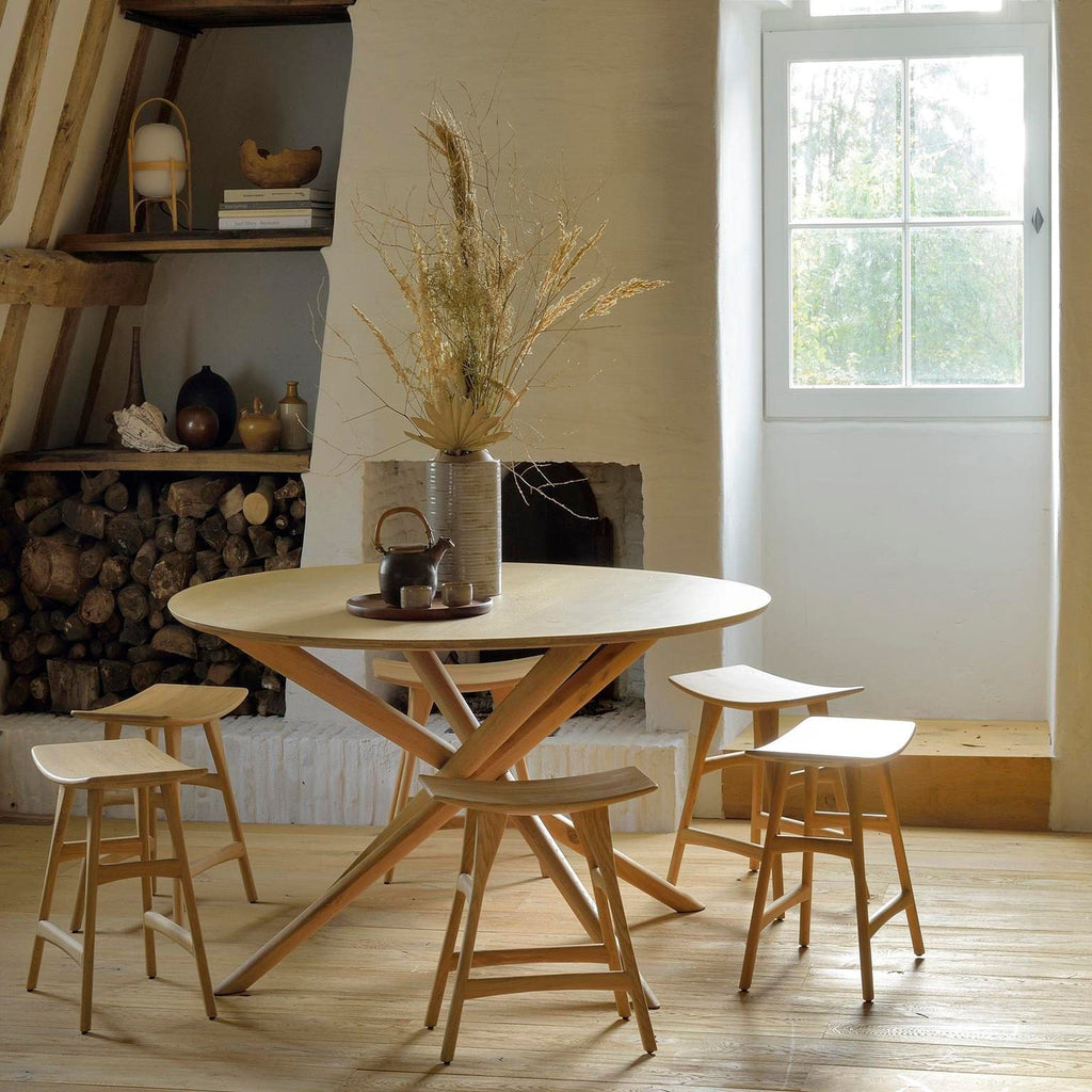 Ethnicraft Furniture Osso Dining Stool