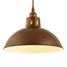 Mullan Lighting Lighting 100 cm (39.5") / Powder-Coated Bronze Osson Industrial Factory Pendant Light