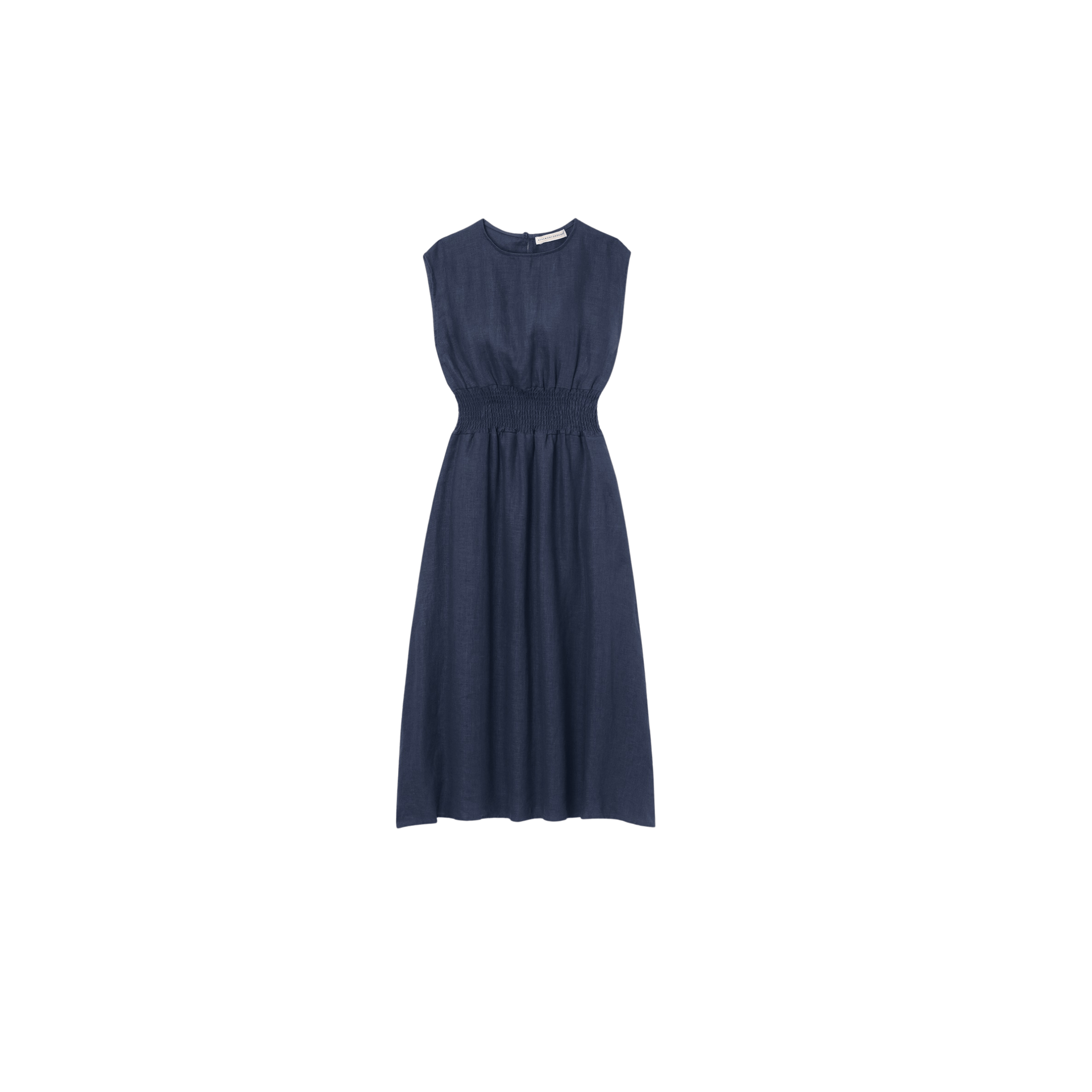 opt kotys linen dress Ottillie-May Linen Dress in Midnight Midnight / Extra SmallOttillie-May Linen Dress in Midnight Midnight / Extra Small
