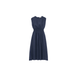 Beaumont Organic Clothing Navy / Extra Small Ottillie May Linen Dress