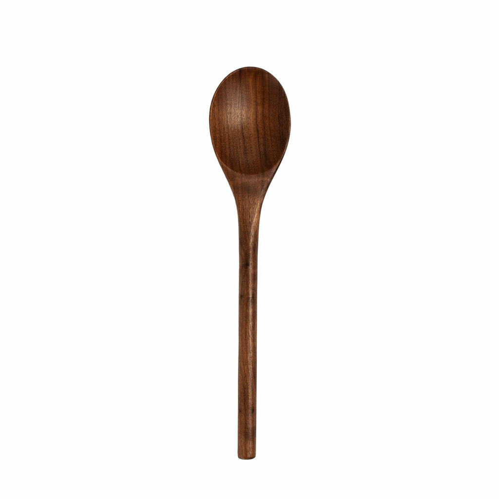 JBrody & Co. Kitchen Tools & Utensils Oval Spoon, Walnut Wood