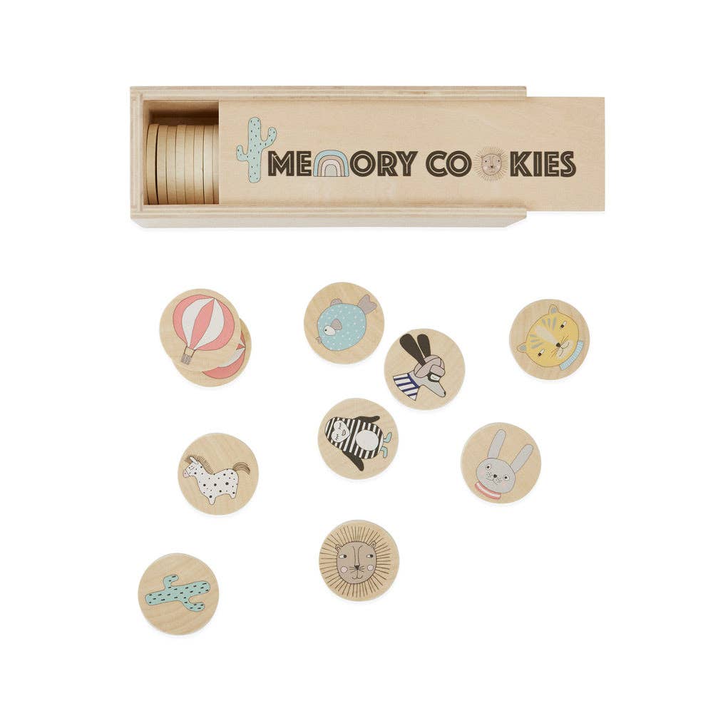 OYOY LIVING DESIGN OYOY LIVING DESIGN - Cookies - Memory Game - Nature