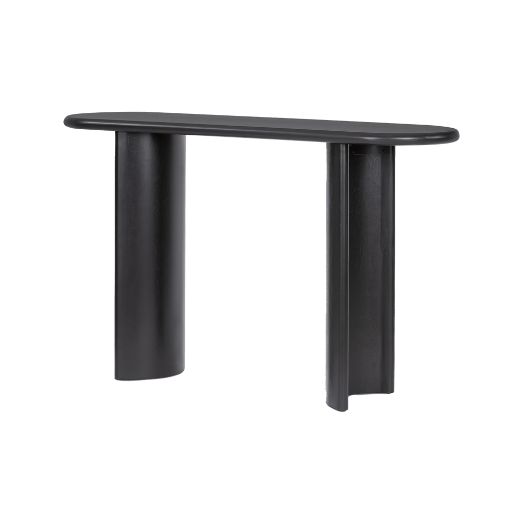 Four Hands Furniture Aged Black Acacia Paden Console Table