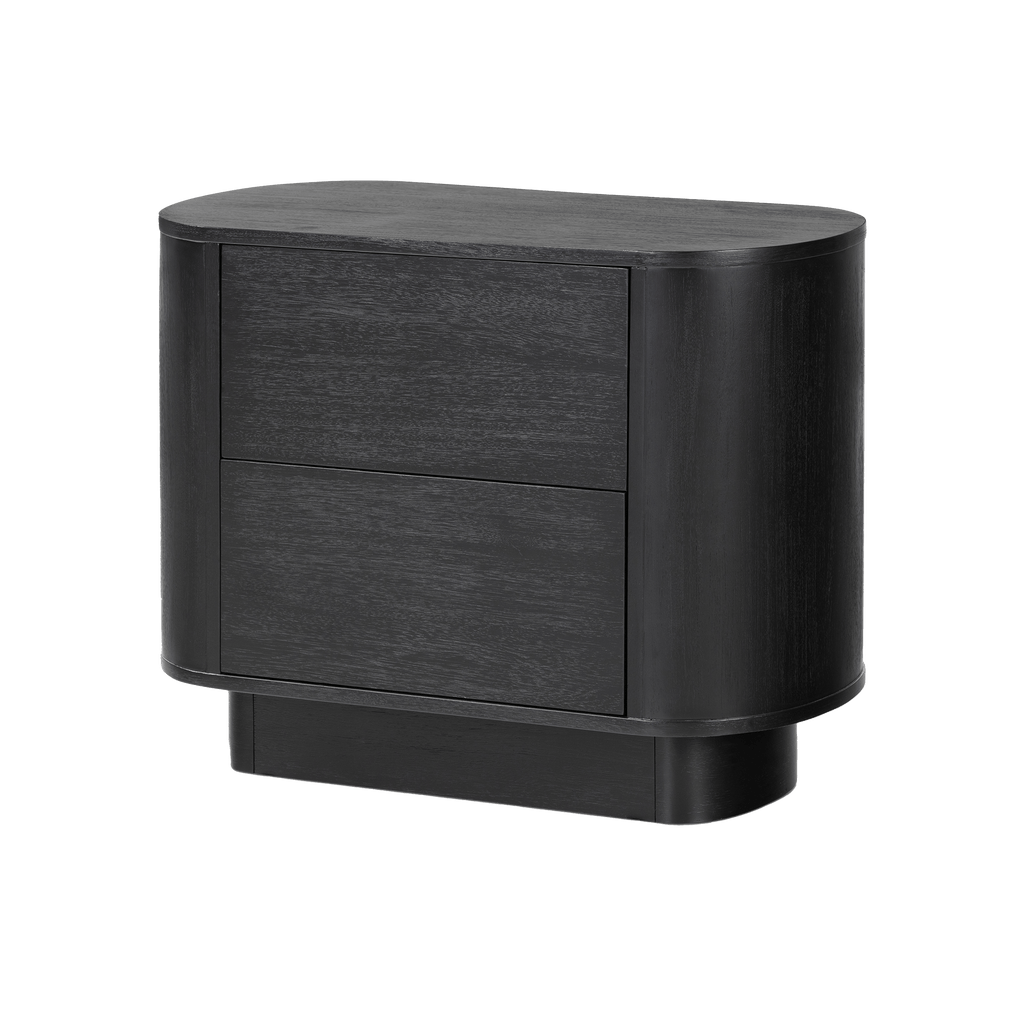 Four Hands Furniture Aged Black Acacia Paden Nightstand