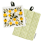 Paper Farm Press Paper Farm Press - Orange Orchard Pot Holder Set