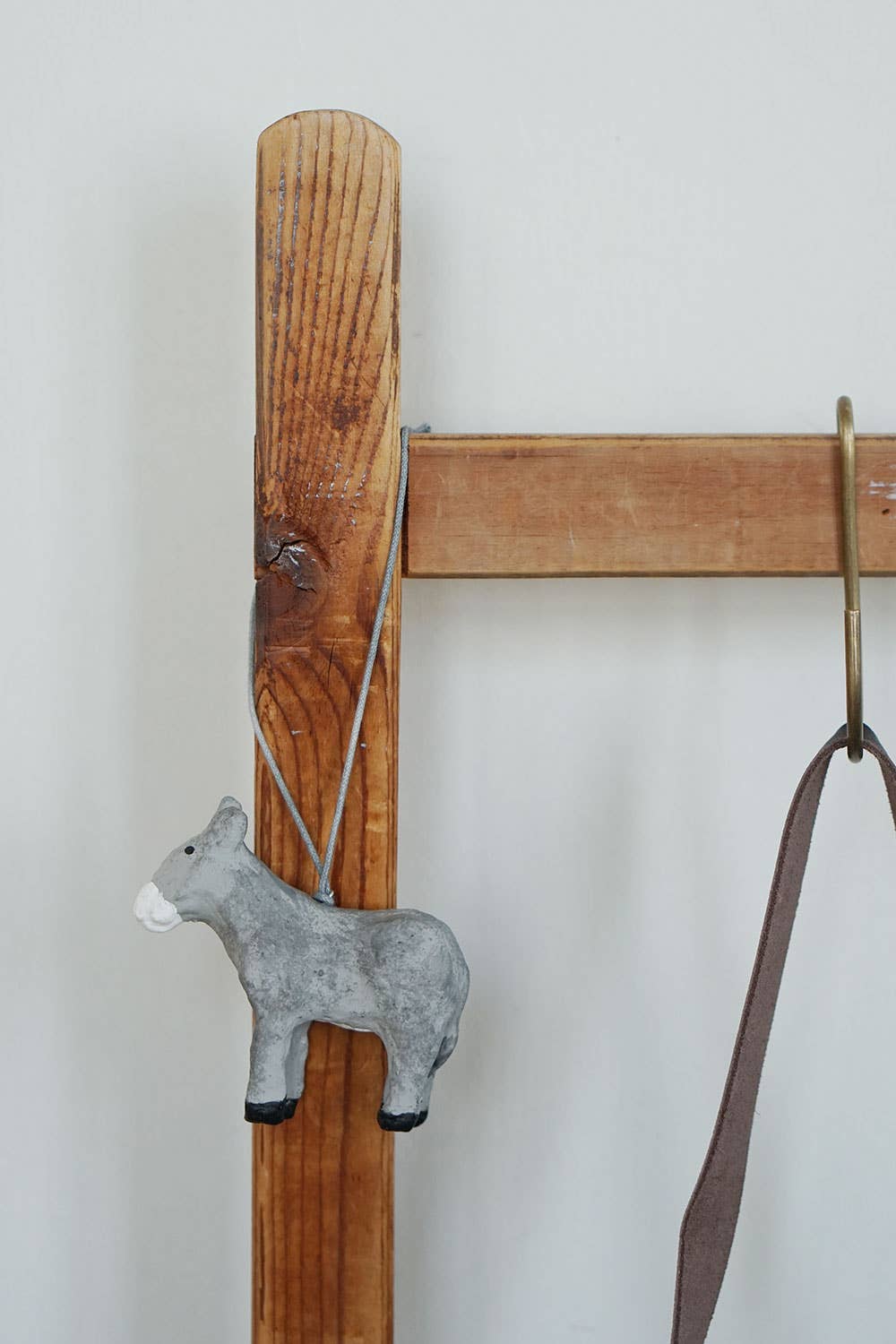 Fog Linen Work Paper Mache Donkey