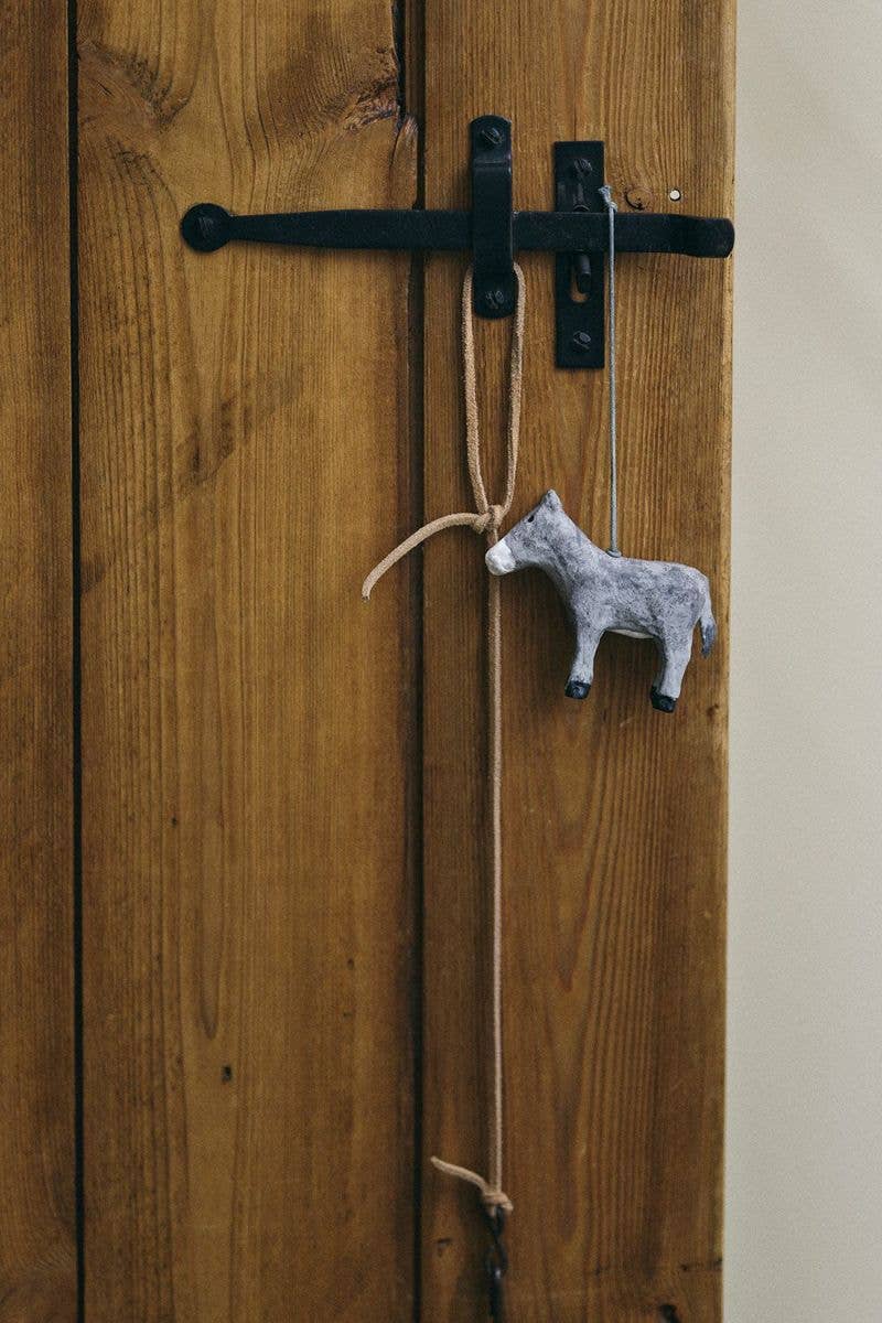 Fog Linen Work Paper Mache Donkey