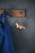 Fog Linen Work Paper Mache Fox