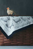 Fog Linen Work Paper Mache Sheep