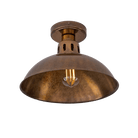 Mullan Lighting Lighting Paris Industrial Flush Ceiling Light