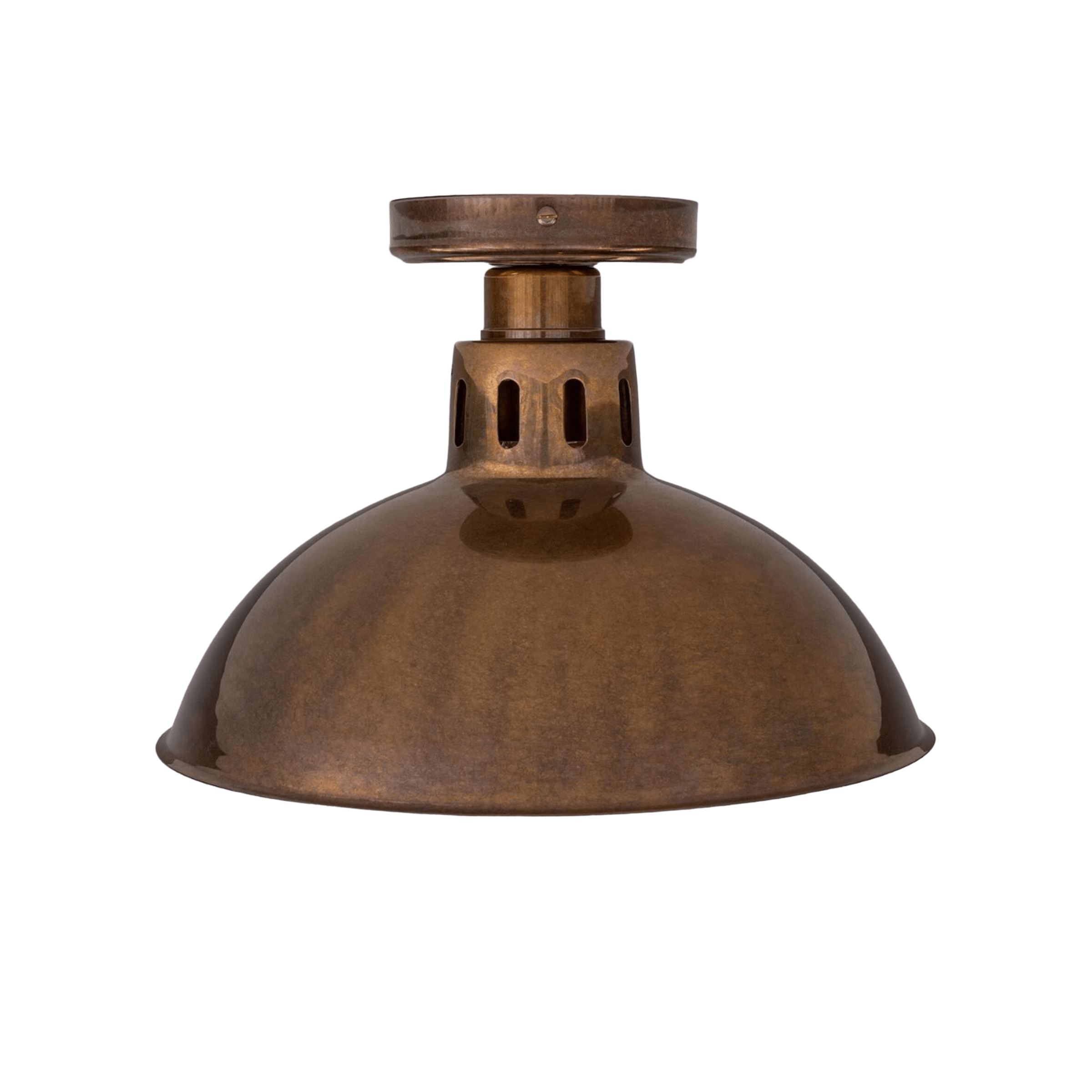 Mullan Lighting Lighting Paris Industrial Flush Ceiling Light
