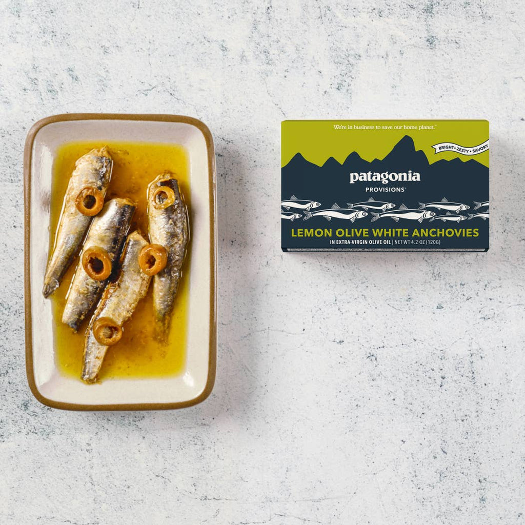 Patagonia Provisions Patagonia Provisions - Lemon Olive Spanish White Anchovies - Tinned Fish