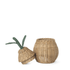 Ferm Living Basket Pear Braided Storage Basket