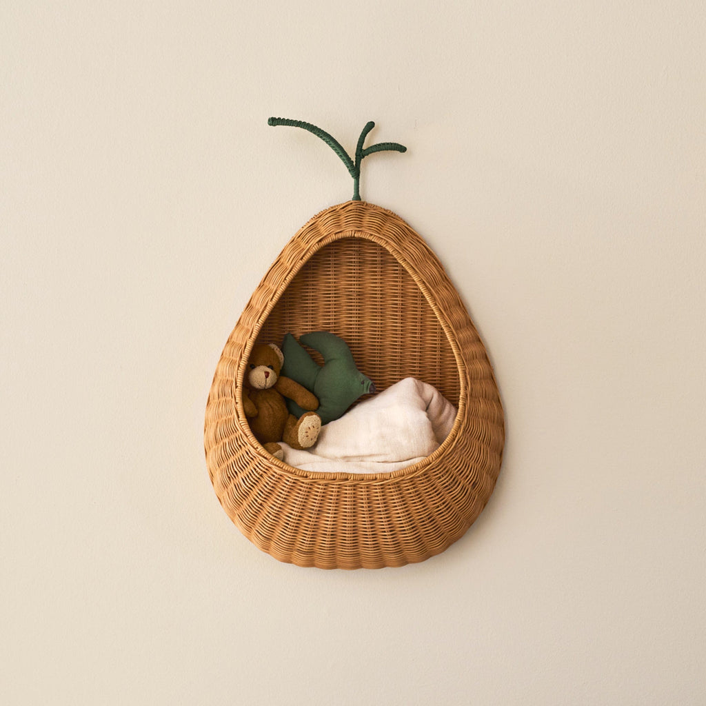 Ferm Living Basket Pear Braided Storage Basket