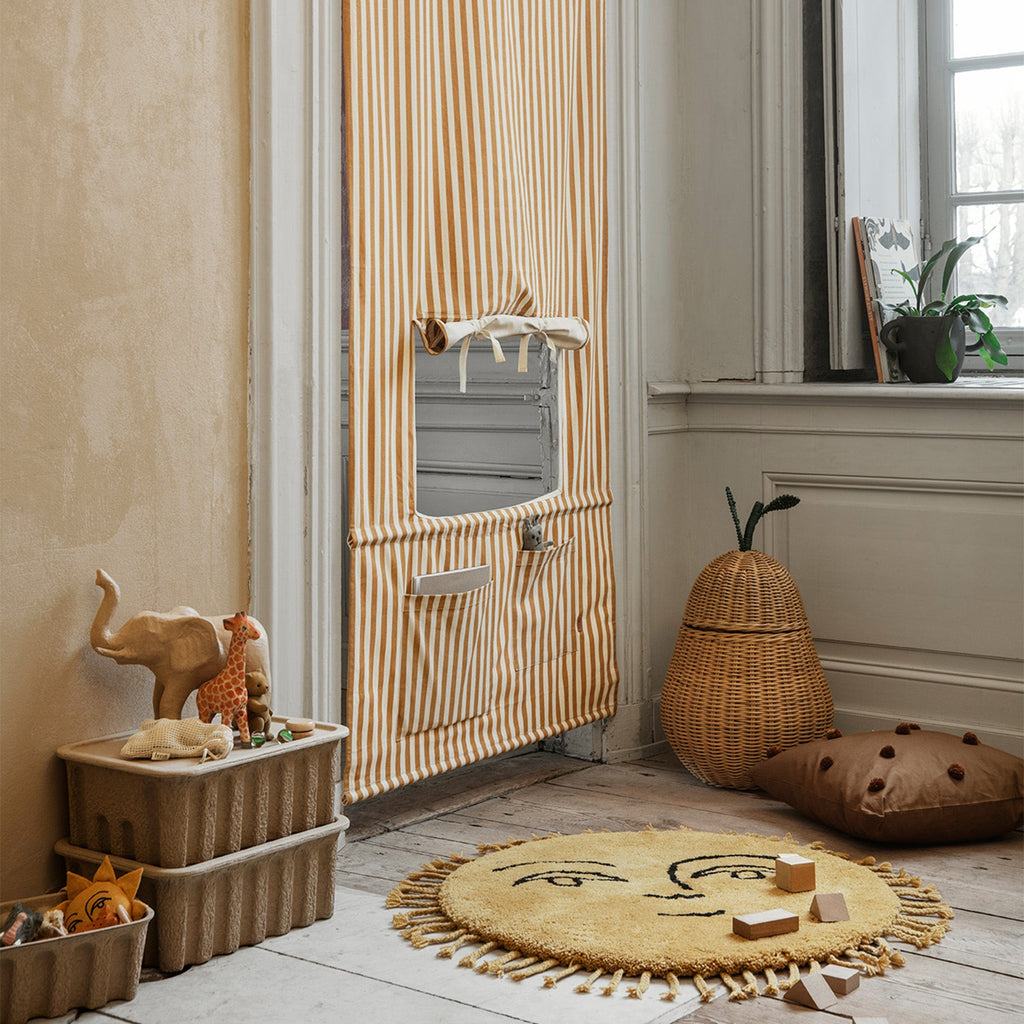 Ferm Living Basket Pear Braided Storage Basket