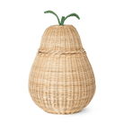 Ferm Living Basket Large Pear Braided Storage Basket