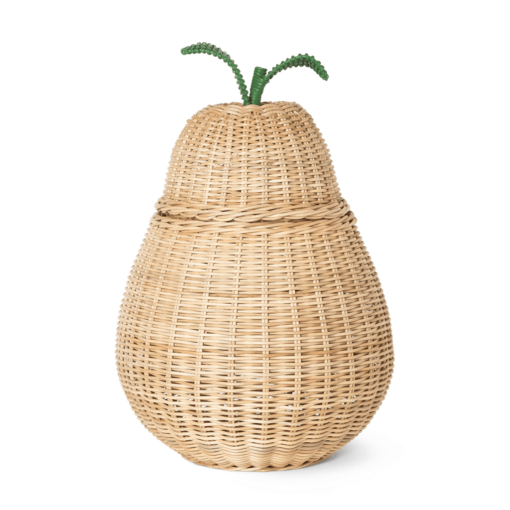 Ferm Living Basket Large Pear Braided Storage Basket