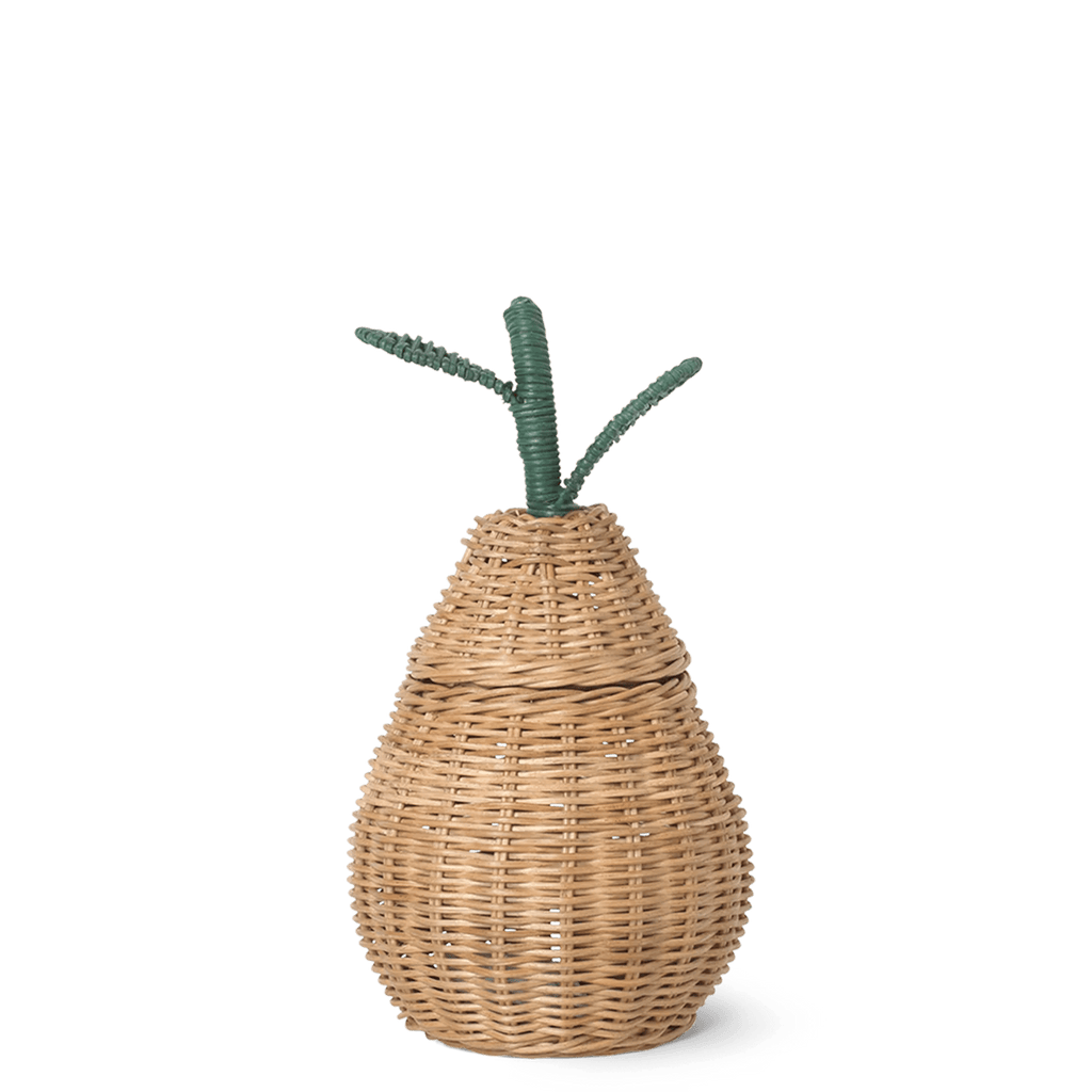 Ferm Living Basket Small Pear Braided Storage Basket