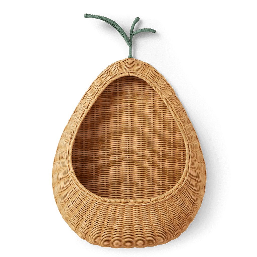 Ferm Living Basket Wall Pear Braided Storage Basket