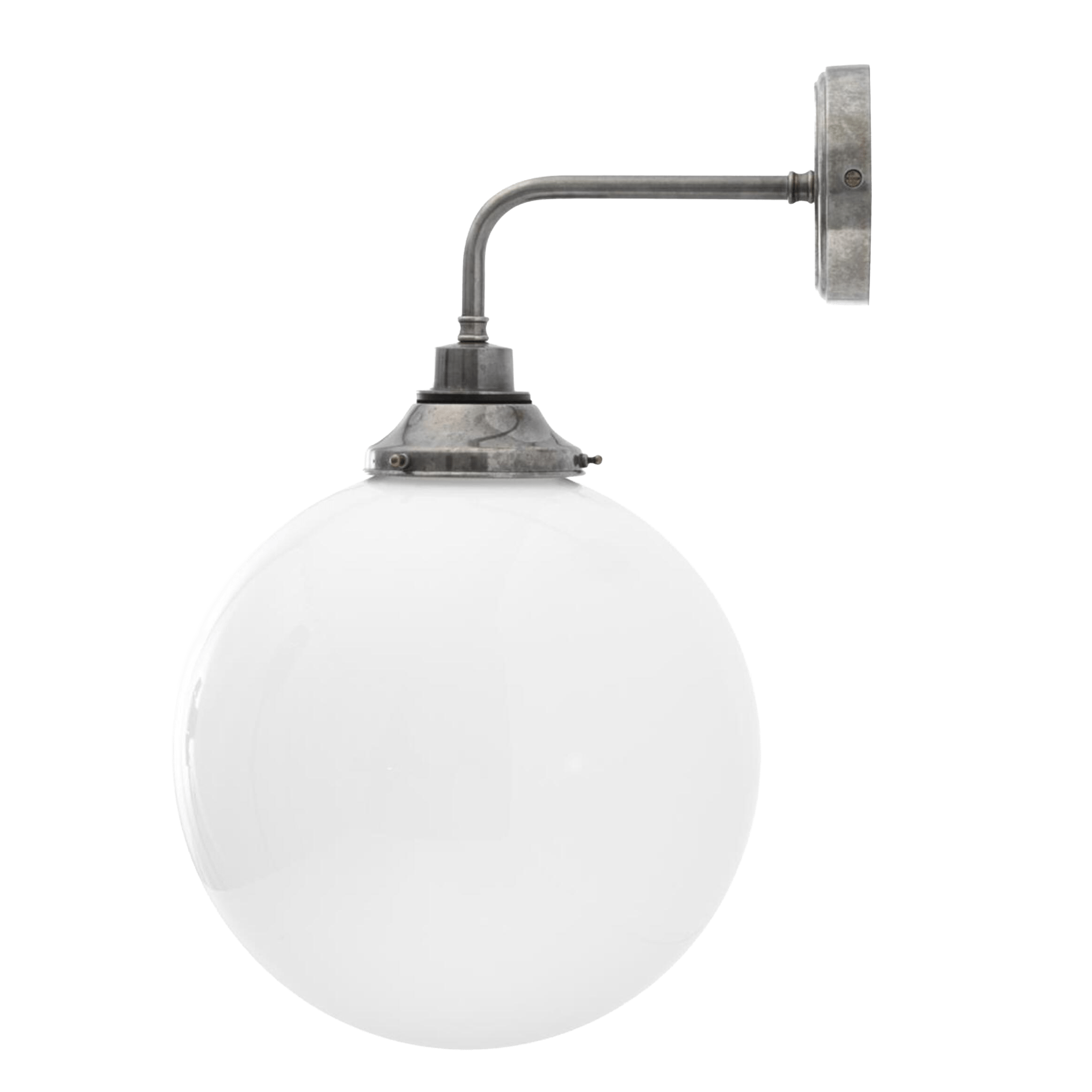 Mullan Lighting Lighting Pelagia Opal Globe Wall Sconce